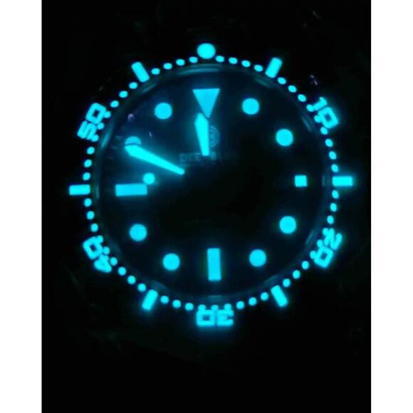 Deep Blue Matte Ice Blue Dial Master 1k Automatic 44mm Diver - Picture 9 of 10